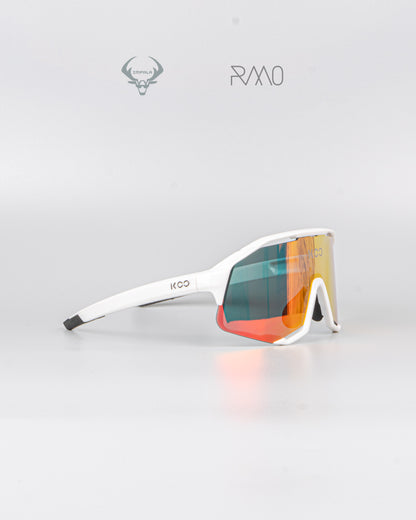 Gafas DEMOS AAA blanco rojo  Uv400