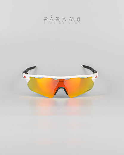 Gafas Radar EV AAA blanco rojo  1 lente Uv400