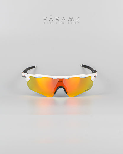 Gafas Radar EV  blanco rojo  4 lentes  Uv400