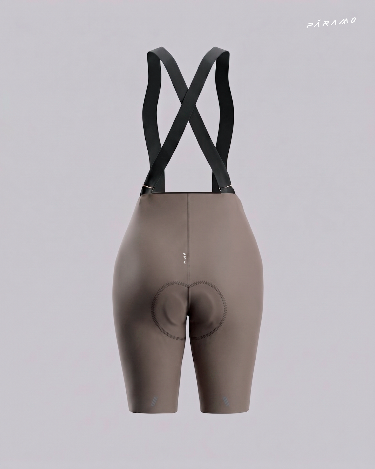 Pantaloneta Mujer QR bib short TAUPE ciclismo 2.0