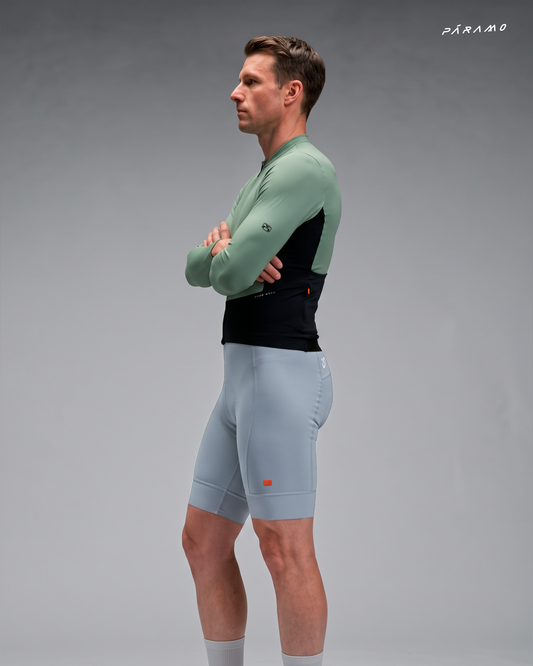 JERSEY TÉRMICO CICLISMO LOFT HOMBRE VERDE Mid-Weight Thermal