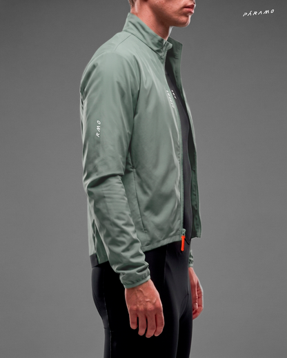 CHAQUETA HAST VERDE UNISEX IMPERMEABLE 70%