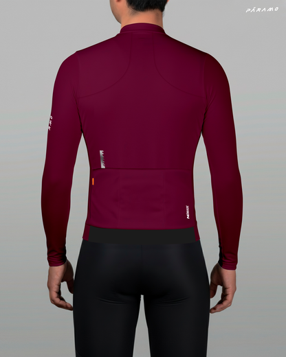 JERSEY NÓMADE 2.0 VINO TINTO  UNISEX CICLISMO