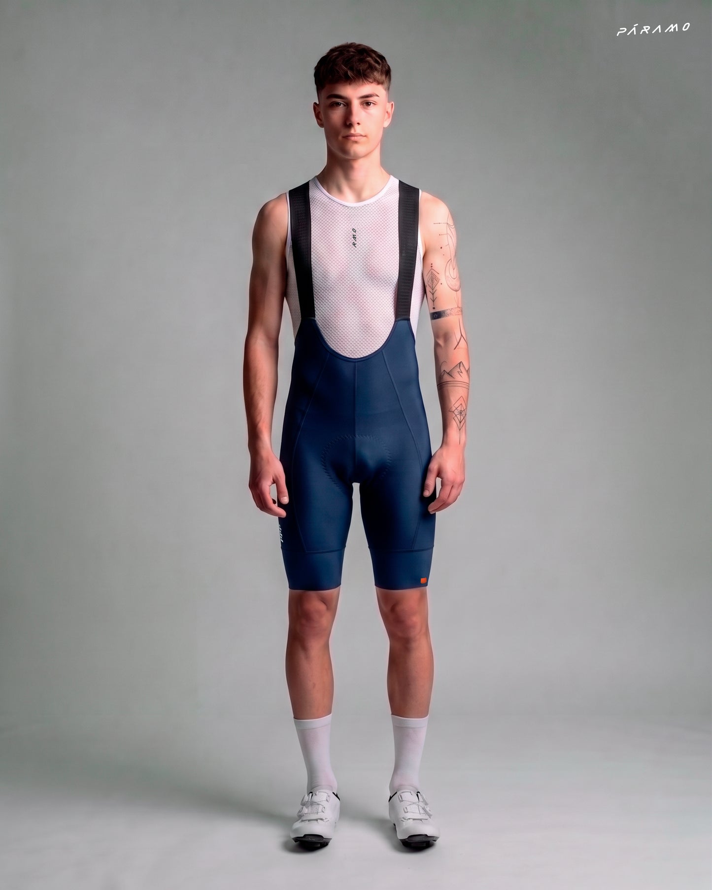 Pantaloneta bib EPIC PRO 2.0 azul ciclismo hombre 9+ horas