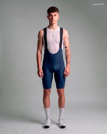Pantaloneta bib EPIC PRO 2.0 azul ciclismo hombre 9+ horas