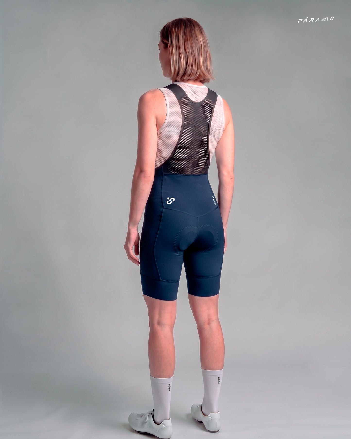 Pantaloneta bib EPIC PRO 2.0 Mujer Azul ciclismo 9+ horas