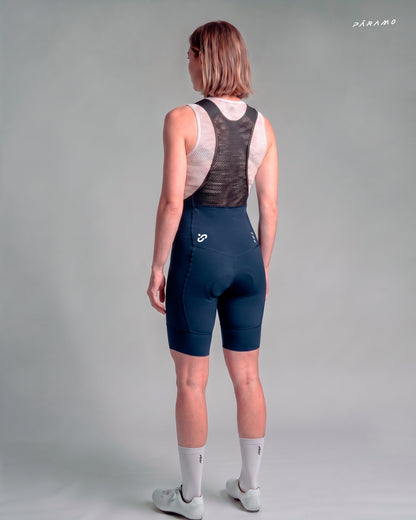 Pantaloneta bib EPIC PRO 2.0 Mujer Azul ciclismo 9+ horas