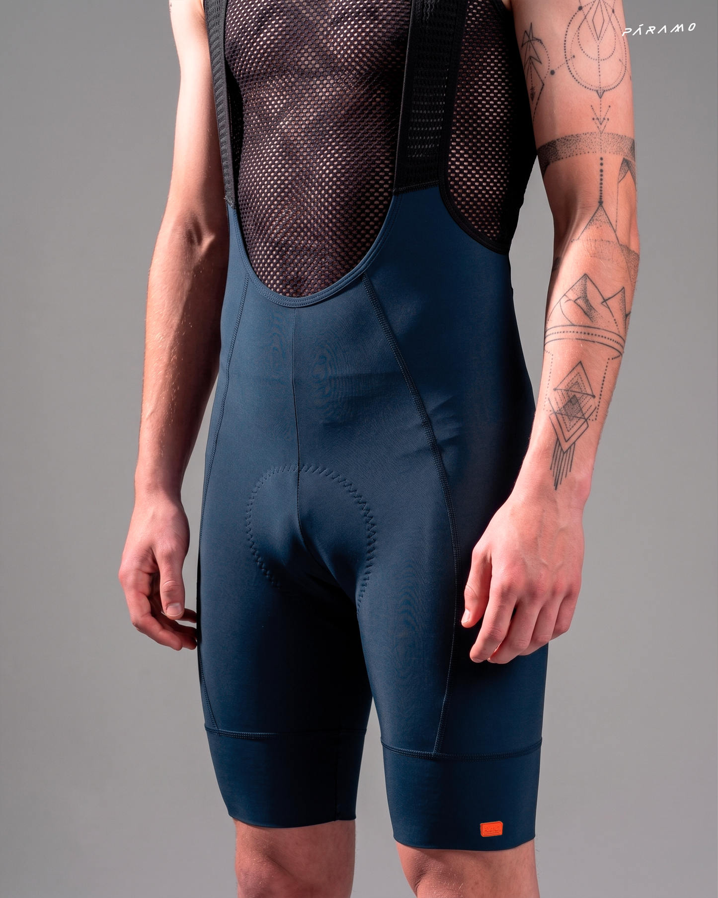 Pantaloneta bib EPIC PRO 2.0 azul ciclismo hombre 9+ horas