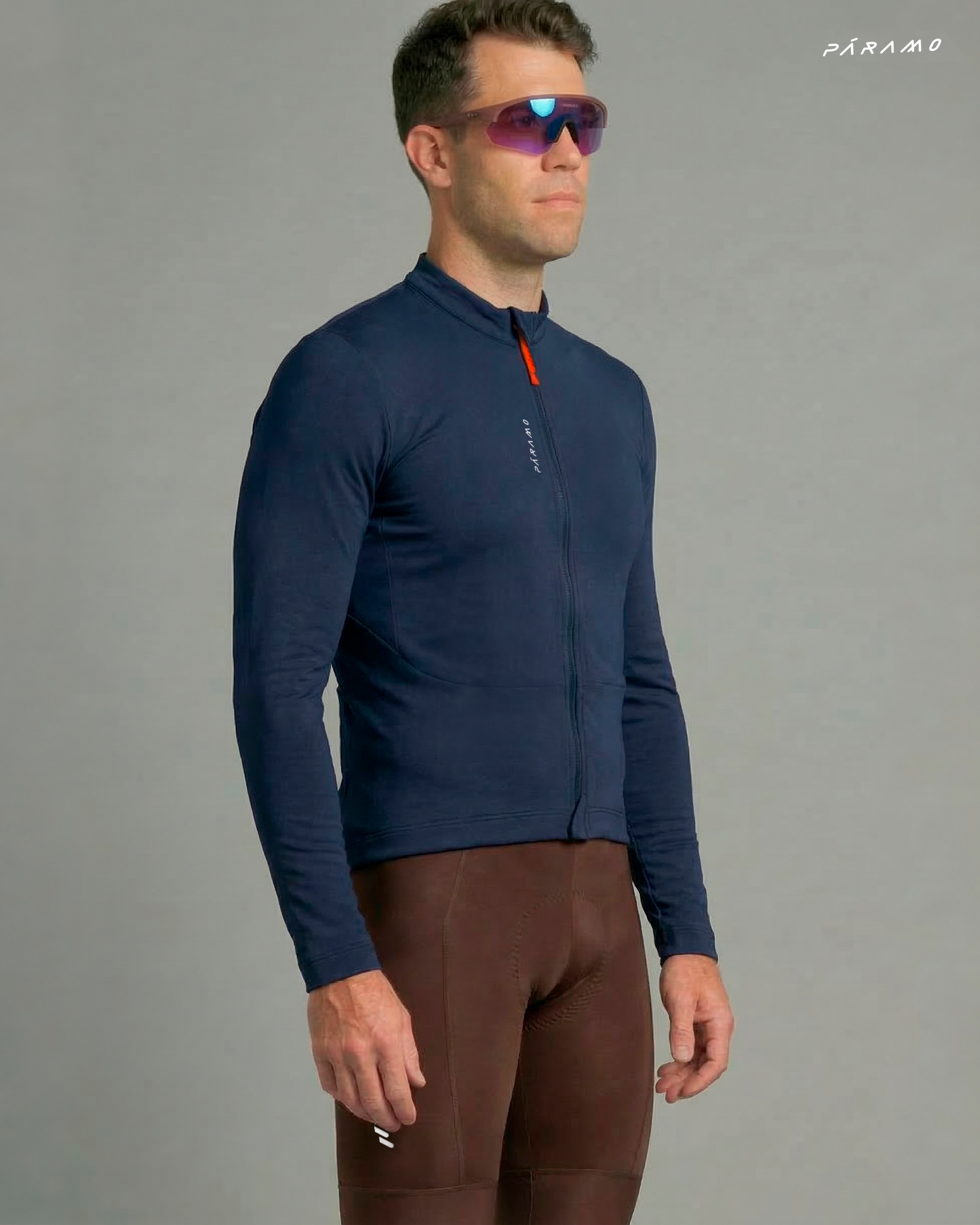 JERSEY VETTA AZUL UNISEX TÉRMICO CICLISMO