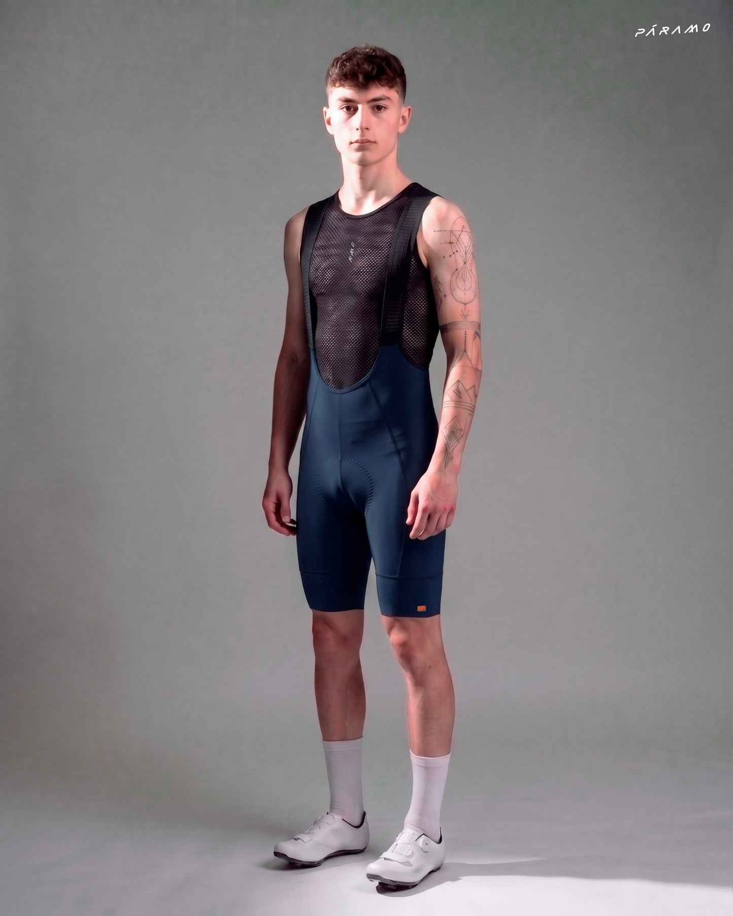 Pantaloneta bib EPIC PRO 2.0 azul ciclismo hombre 9+ horas