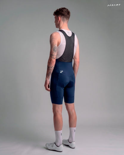 Pantaloneta bib EPIC PRO 2.0 azul ciclismo hombre 9+ horas