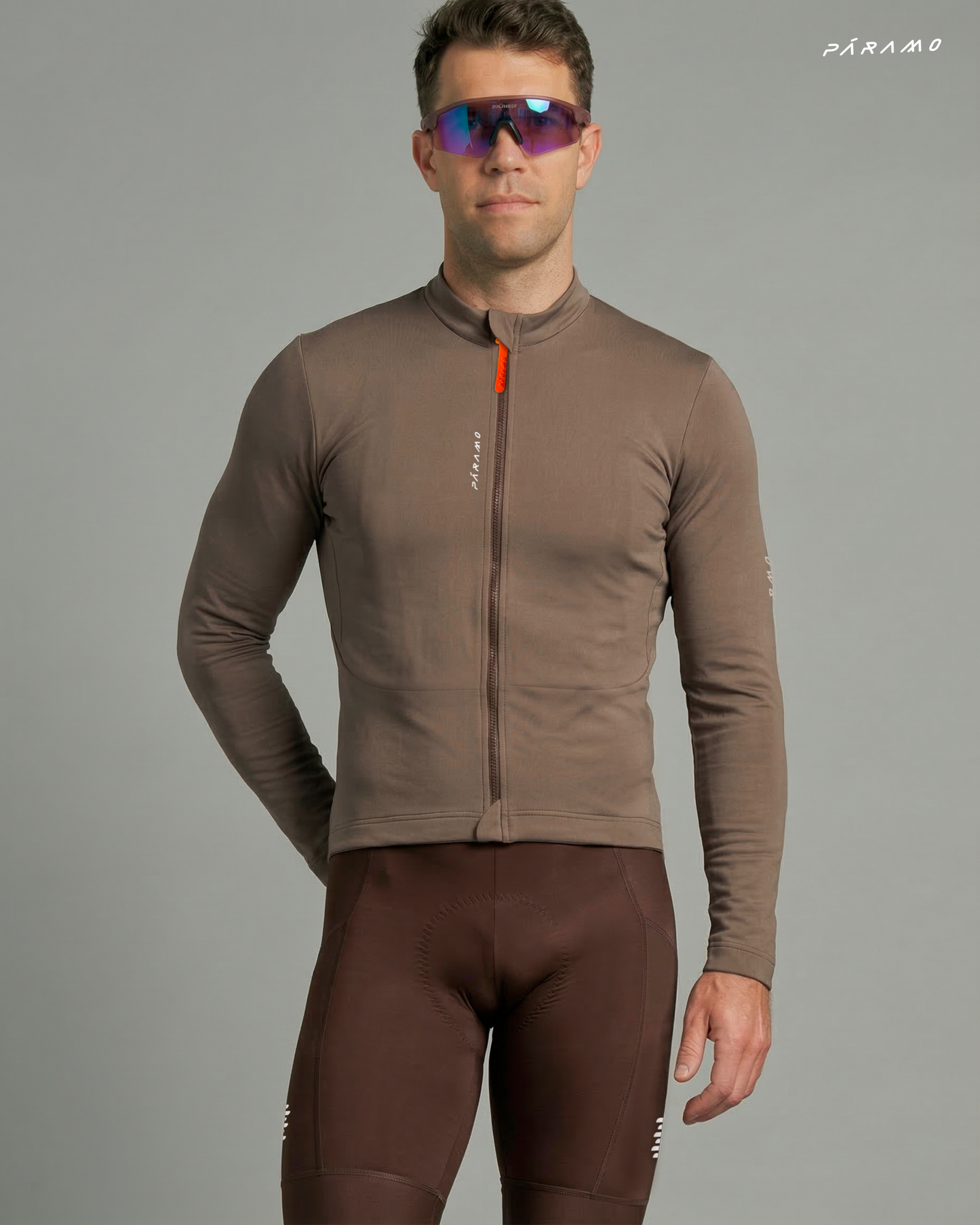 JERSEY VETTA BEIGE FRANCÉS UNISEX TÉRMICO CICLISMO