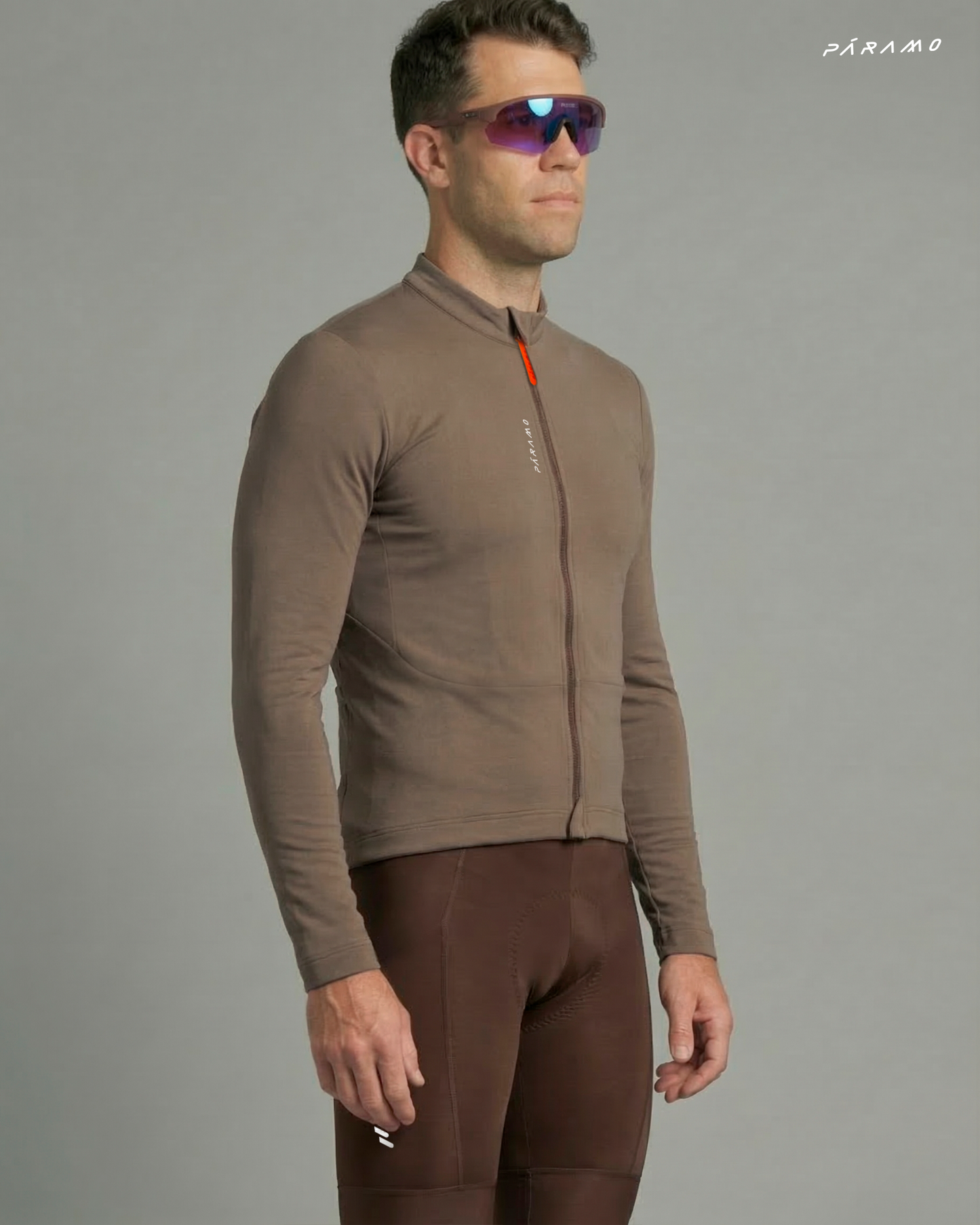 JERSEY VETTA BEIGE FRANCÉS UNISEX TÉRMICO CICLISMO