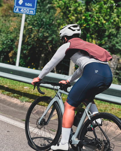 Pantaloneta bib EPIC PRO 2.0 azul ciclismo hombre 9+ horas