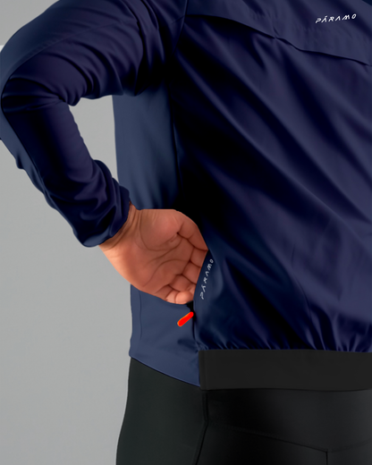 CHAQUETA HAST AZUL UNISEX IMPERMEABLE 70%