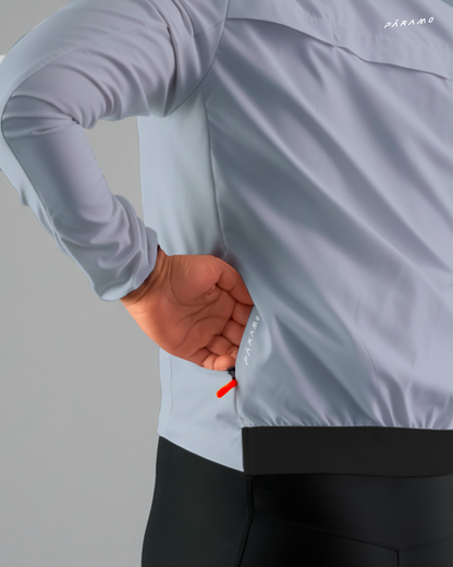 CHAQUETA HAST GRIS UNISEX IMPERMEABLE 70%