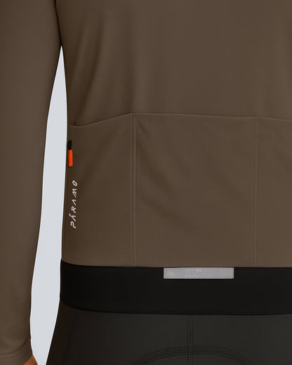 JERSEY VETTA NEGRO UNISEX TÉRMICO CICLISMO