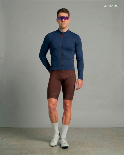 JERSEY VETTA AZUL UNISEX TÉRMICO CICLISMO
