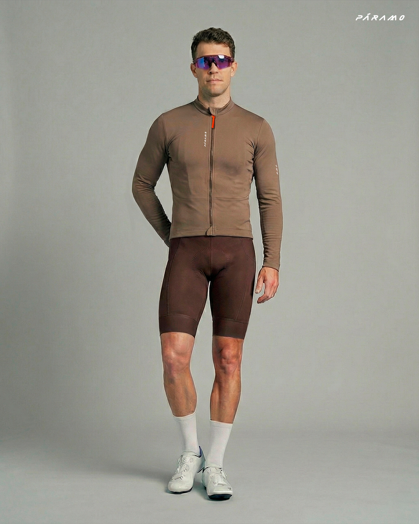 JERSEY VETTA BEIGE FRANCÉS UNISEX TÉRMICO CICLISMO