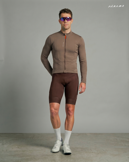 JERSEY VETTA BEIGE FRANCÉS UNISEX TÉRMICO CICLISMO