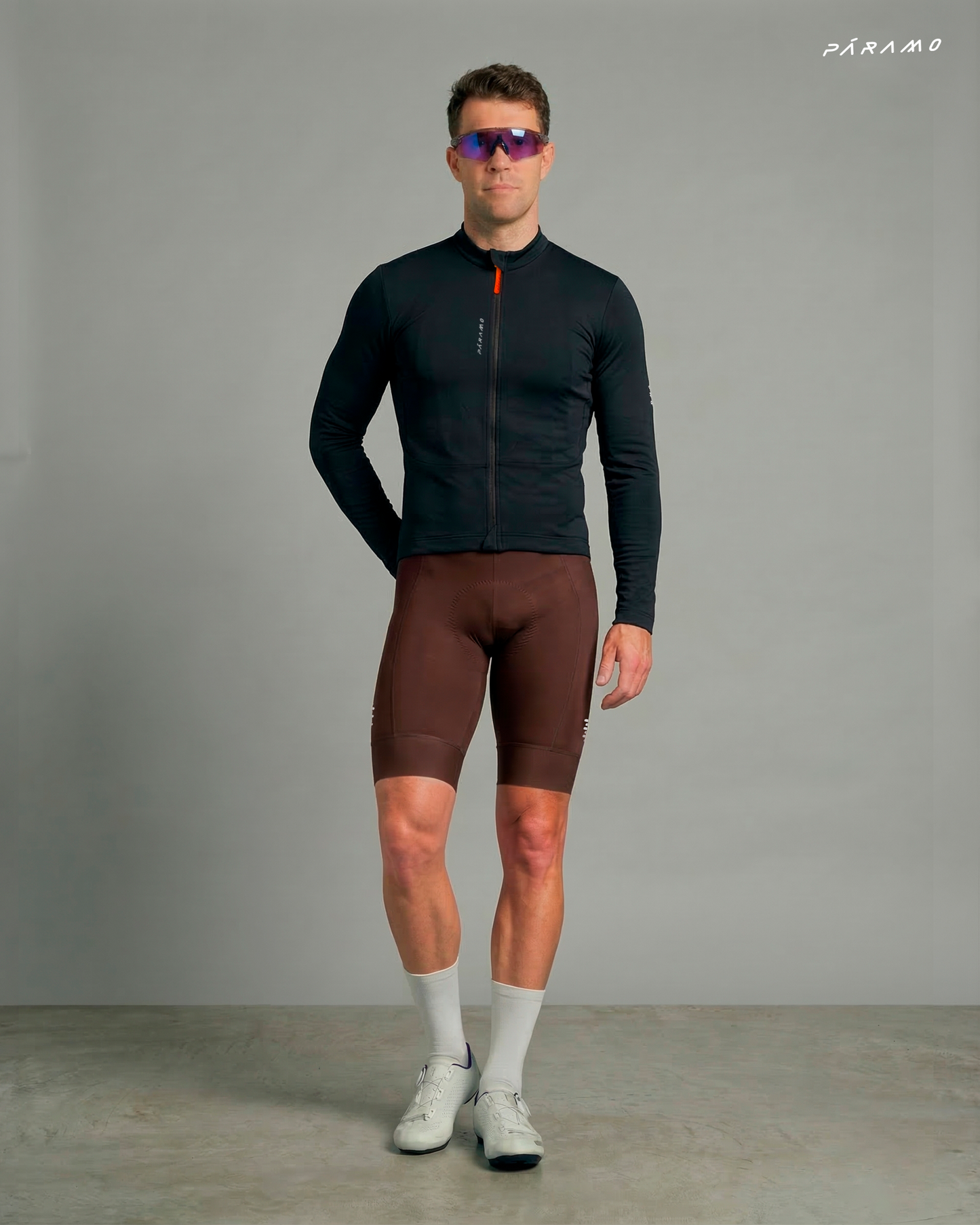 JERSEY VETTA NEGRO UNISEX TÉRMICO CICLISMO