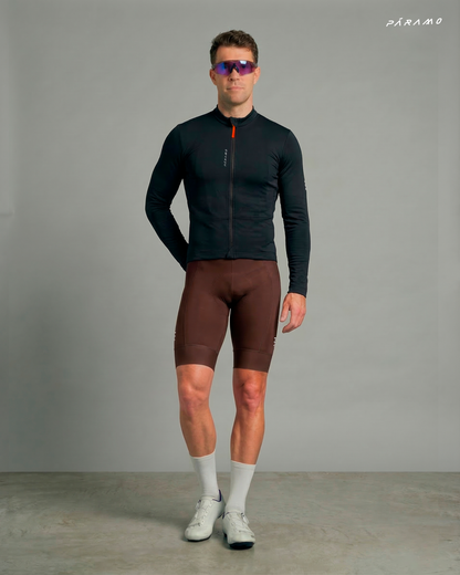 JERSEY VETTA NEGRO UNISEX TÉRMICO CICLISMO