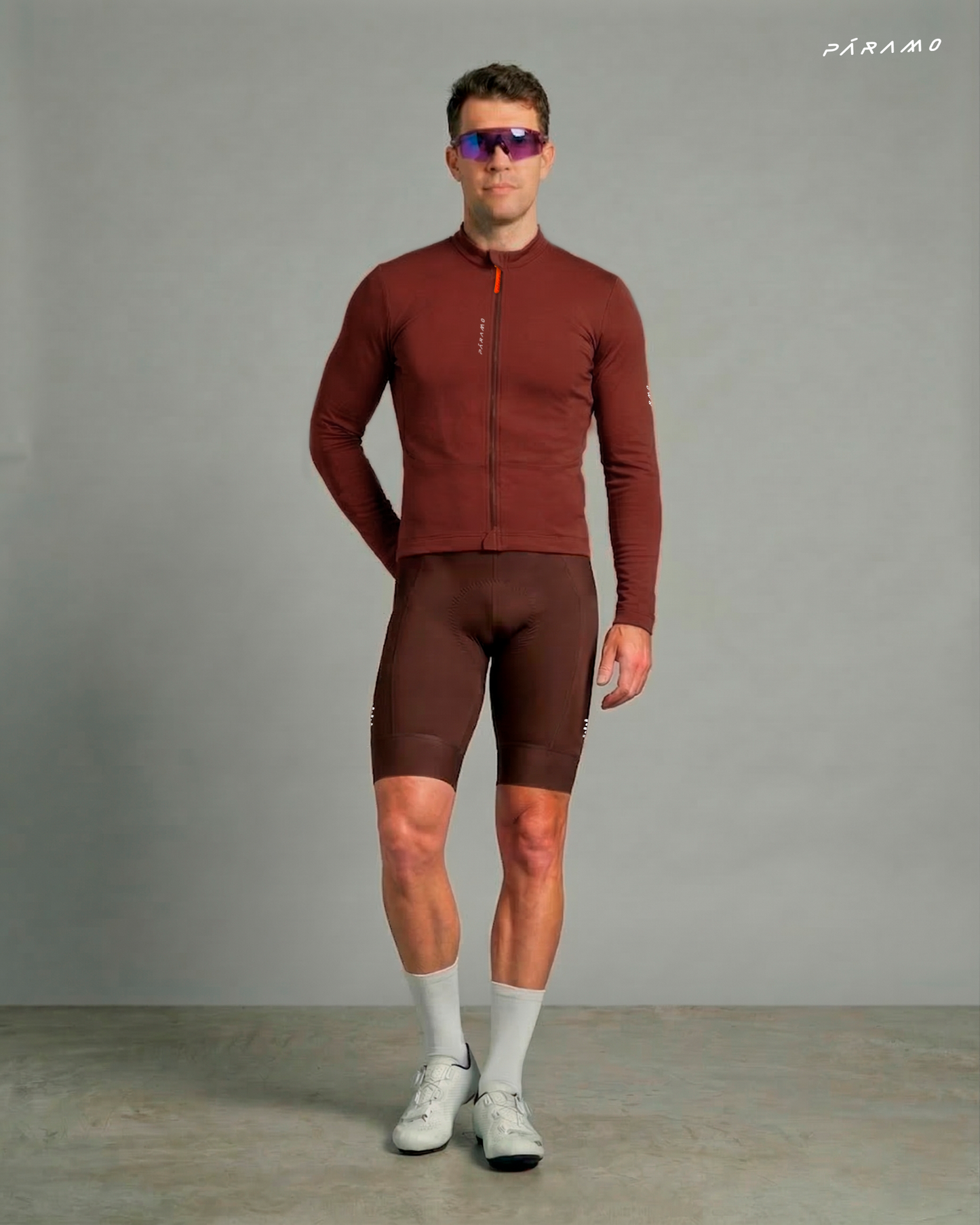 JERSEY VETTA TERRACOTA UNISEX TÉRMICO CICLISMO