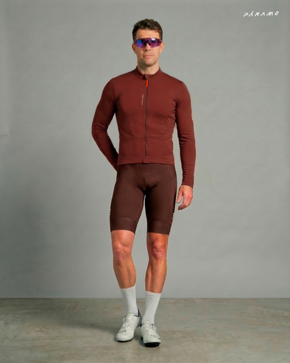 JERSEY VETTA TERRACOTA UNISEX TÉRMICO CICLISMO