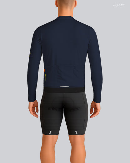 JERSEY VETTA AZUL UNISEX TÉRMICO CICLISMO