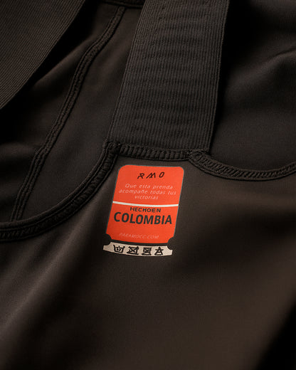 Pantaloneta bib short ZERO 2.0 GRIS COBALTO ciclismo hombre 9 horas sin costuras
