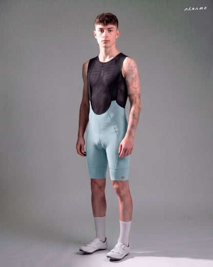 Pantaloneta bib EPIC PRO 2.0 gris niebla ciclismo hombre 9+ horas