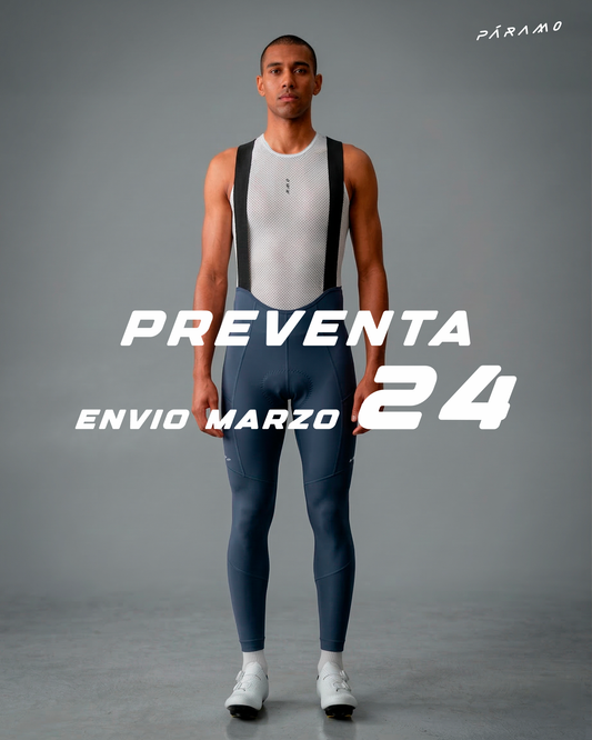 Pantalon bib EPIC CARGO GRIS COBALTO ciclismo hombre 8 horas