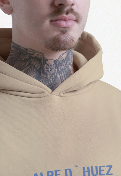 HOODIE / BUZO OVERSIZE BEIGE ALPE UNISEX