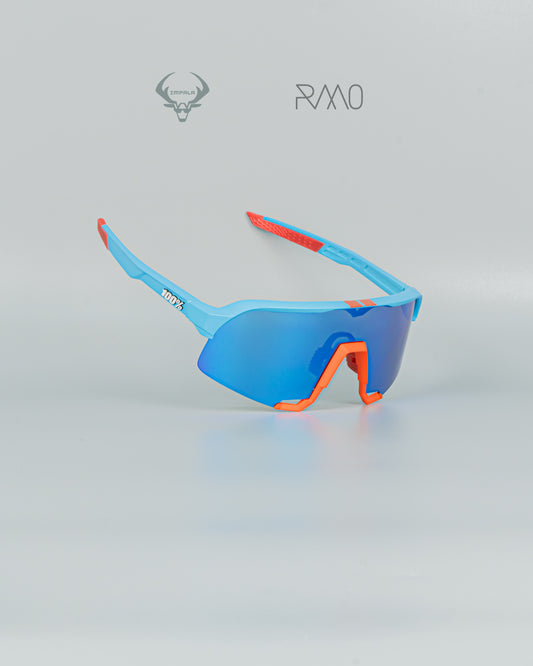 Gafas 100 P S3 AAA AZUL NARANJA 3 lentes Uv400