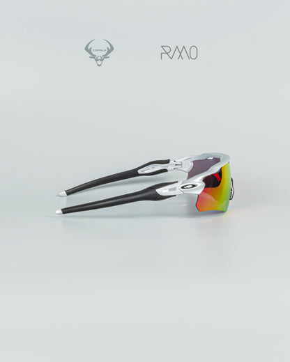 gafas Radar EV plateada 4 lentes Uv400