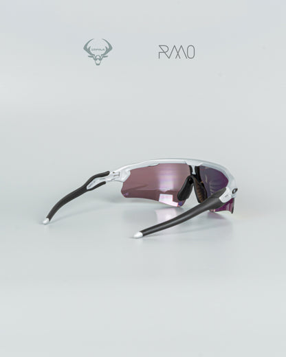 gafas Radar EV plateada 4 lentes Uv400