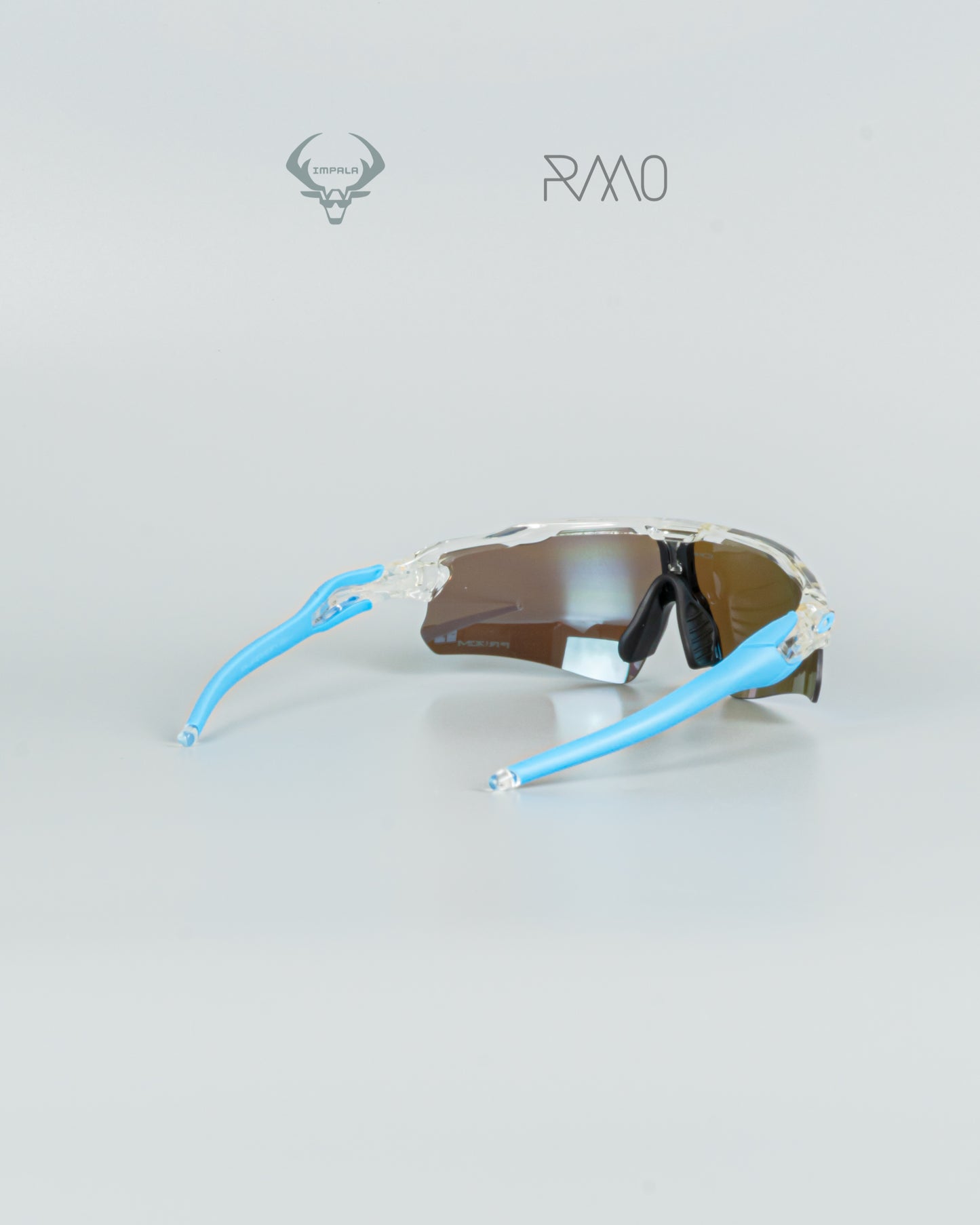 gafas Radar EV AAA transparente azul 1 lente Uv400