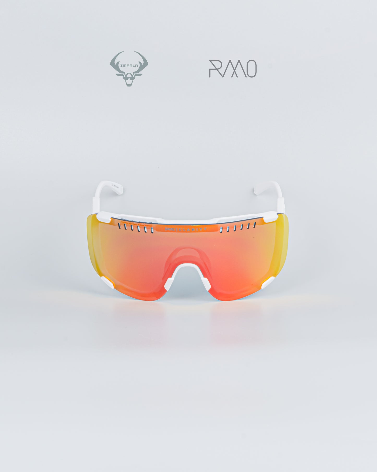 Gafas Devour AAA blanco rojo 4 lentes uv400