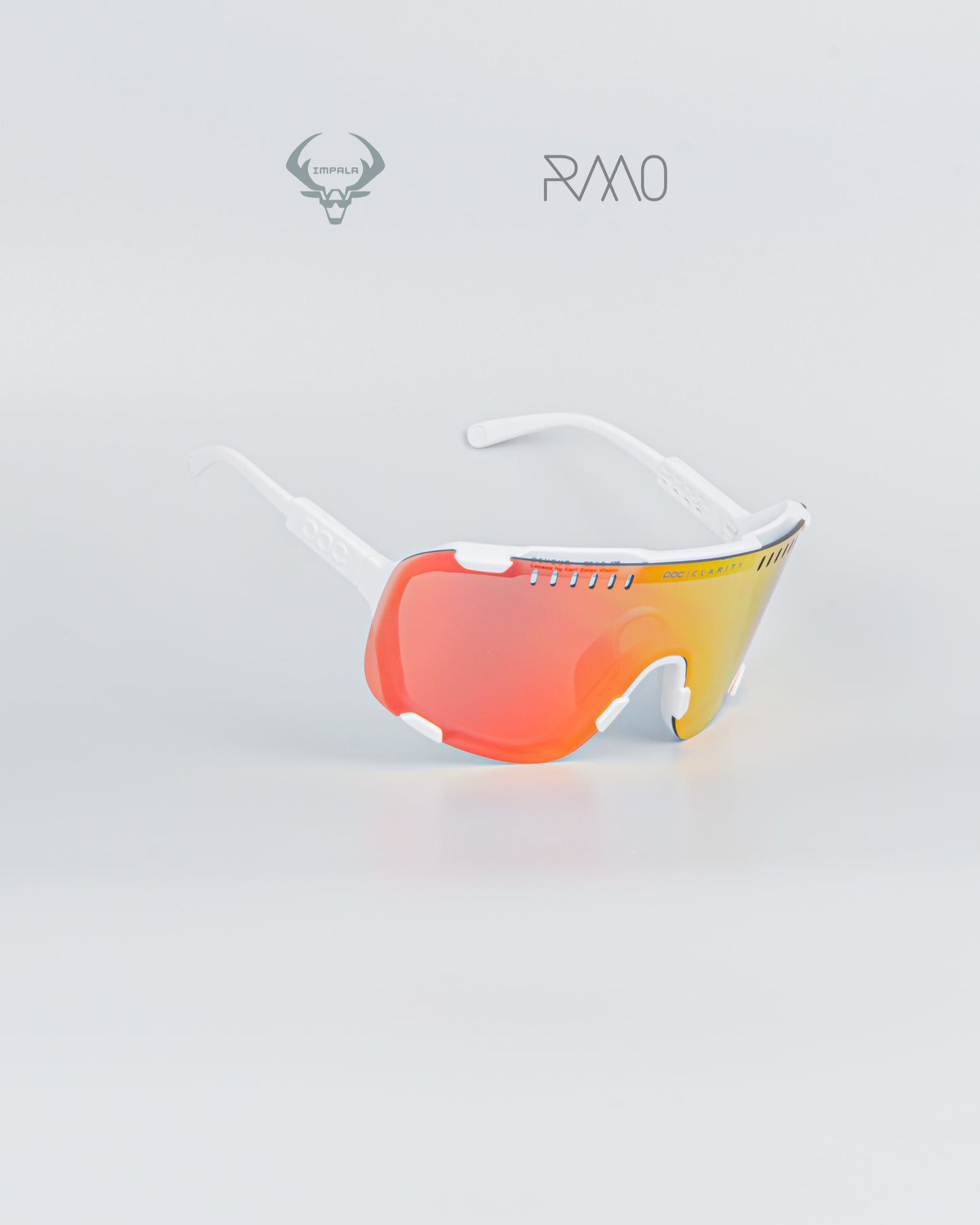 Gafas Devour AAA blanco rojo 4 lentes uv400