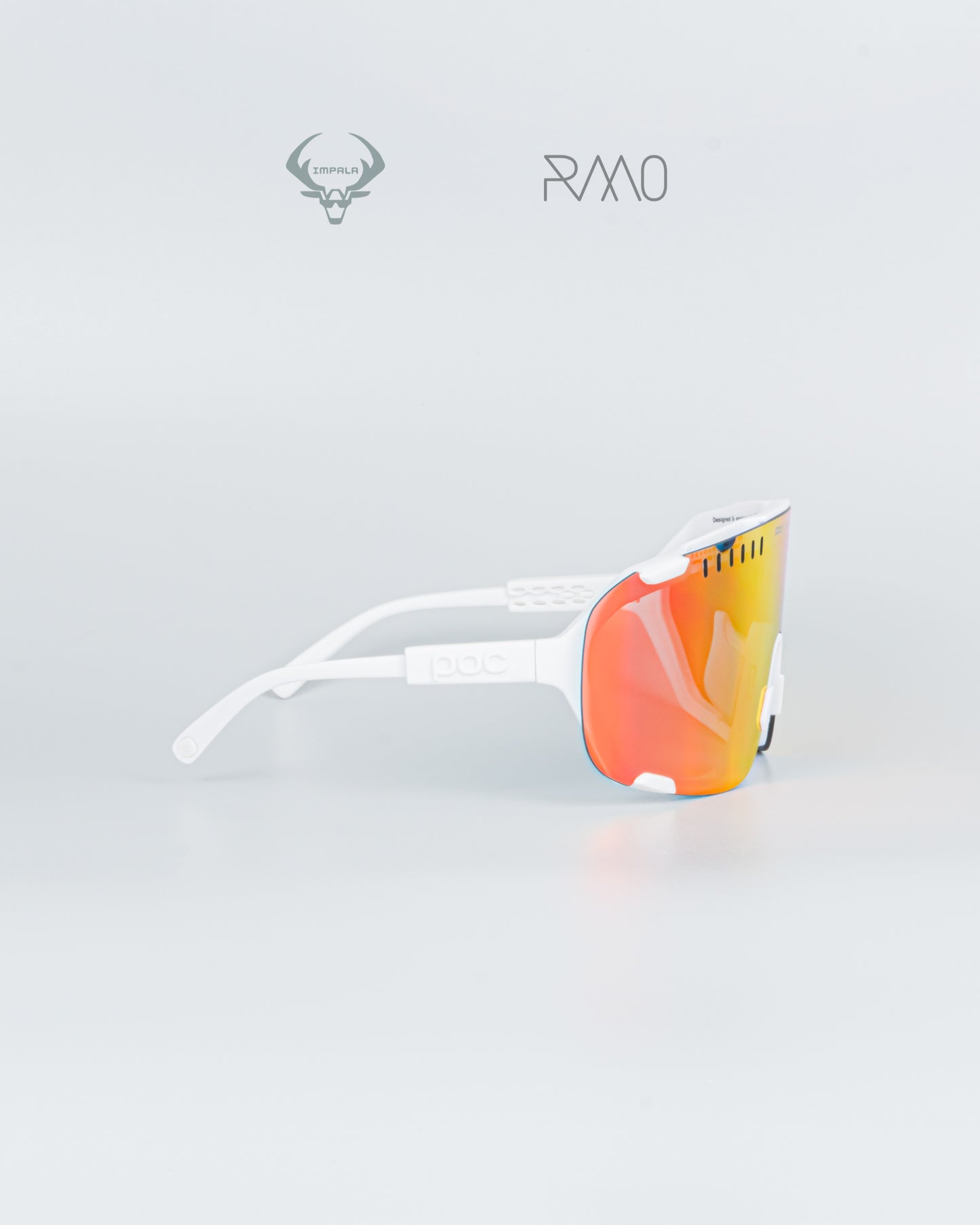 Gafas Devour AAA blanco rojo 4 lentes uv400