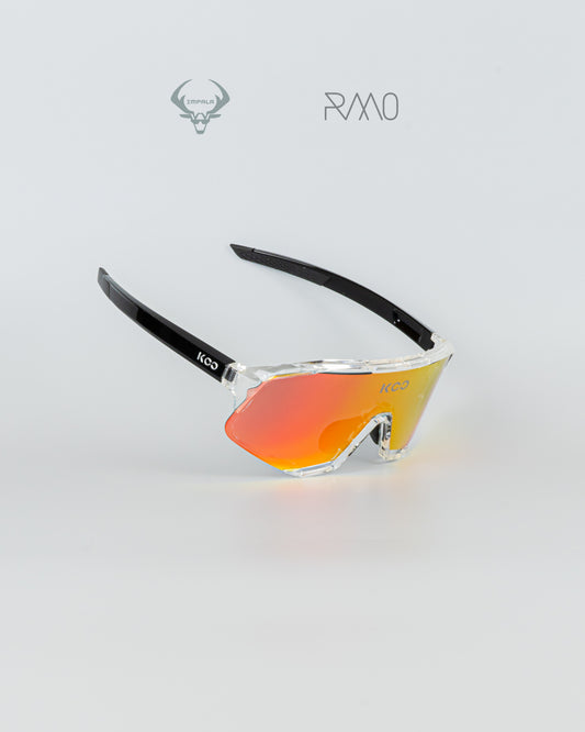 Gafas DEMOS AAA transparente rojo  Uv400