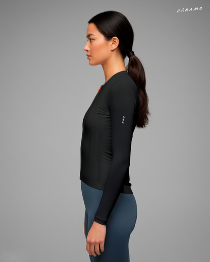 JERSEY NÓMADE 2.0 NEGRO  MUJER CICLISMO