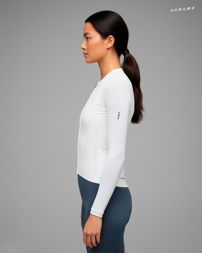 JERSEY NÓMADE 2.0 BLANCO  MUJER CICLISMO