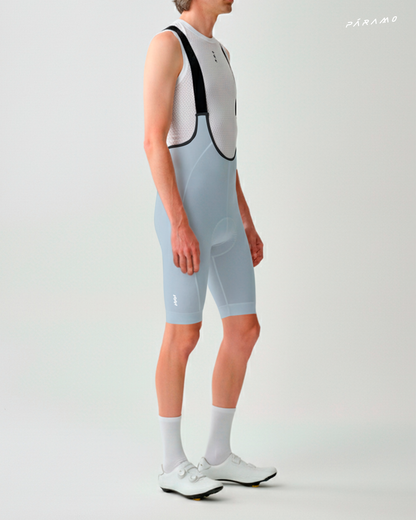 Pantaloneta bib EPIC PRO gris niebla ciclismo hombre 10 hr