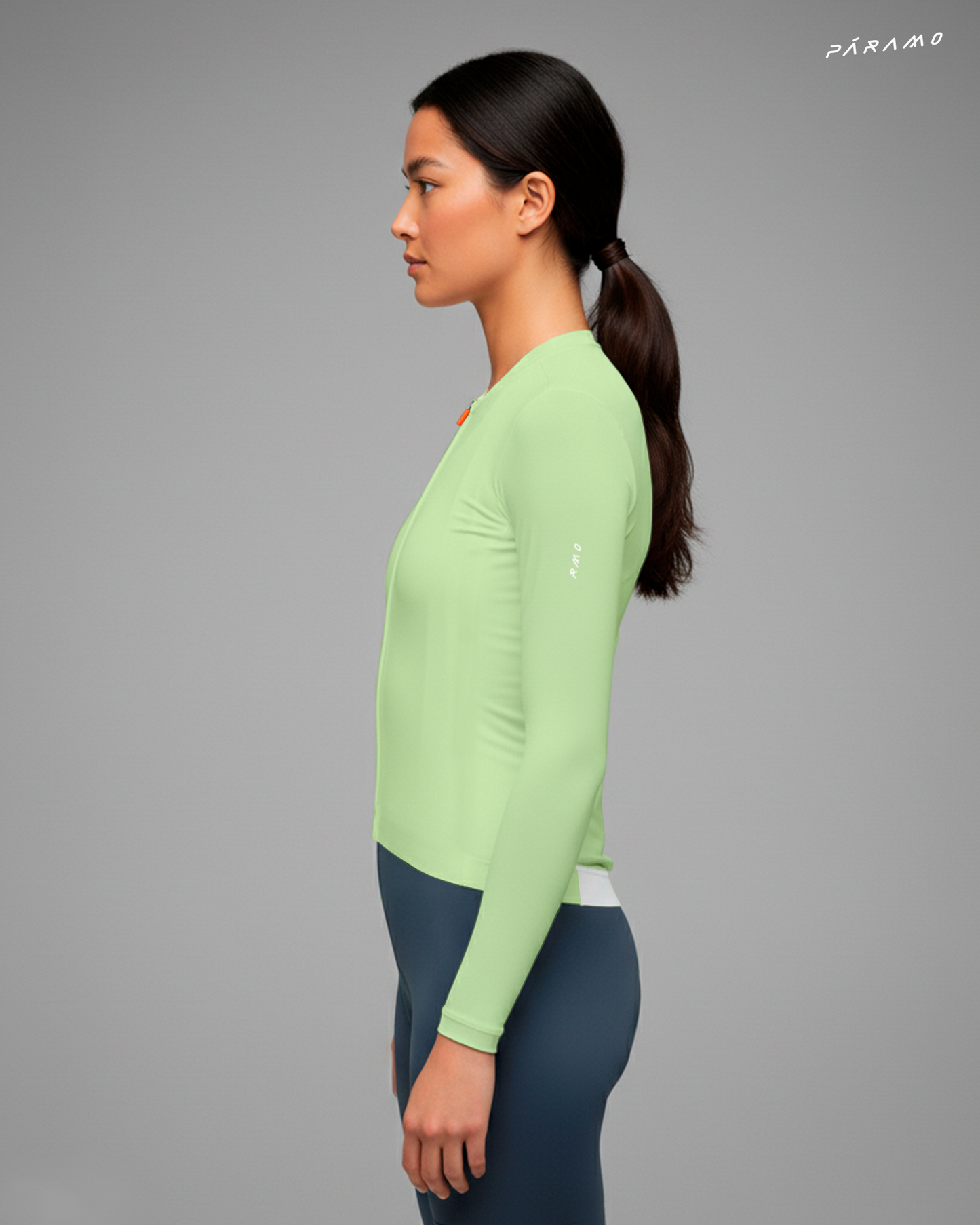 JERSEY NÓMADE 2.0 VERDE  MUJER CICLISMO