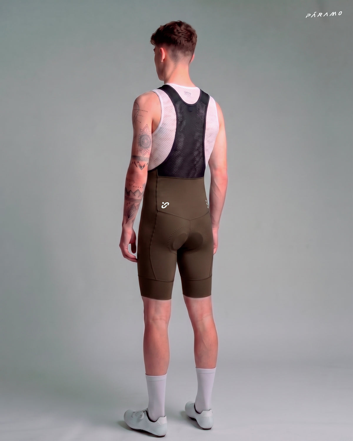 Pantaloneta bib EPIC PRO 2.0 Marron ciclismo hombre 9+ horas