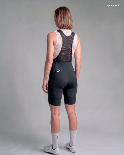 Pantaloneta bib EPIC PRO 2.0 Mujer Negro ciclismo 9+ horas