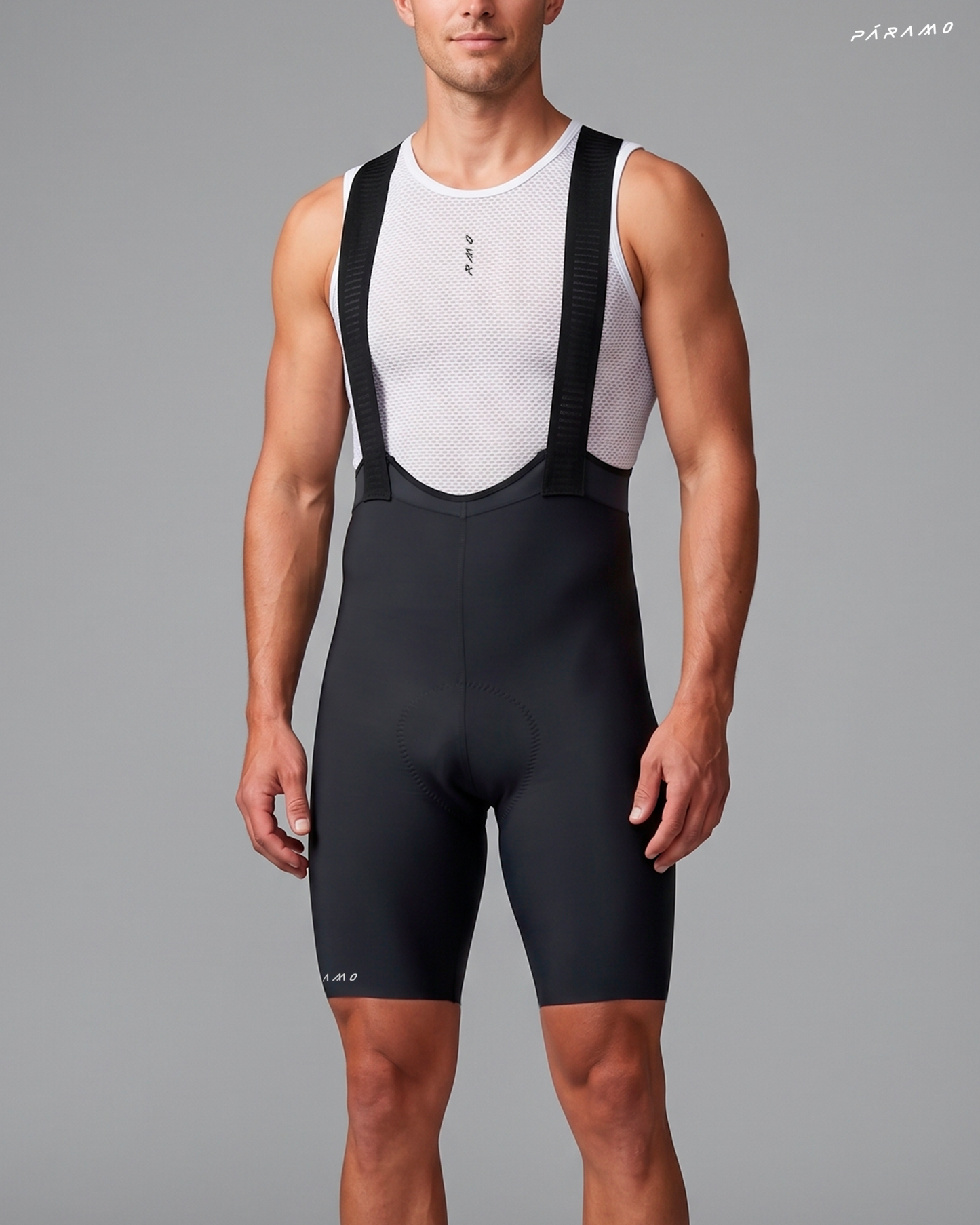 Pantaloneta bib short ZERO 3.0 NEGRO ciclismo hombre 6-8 horas