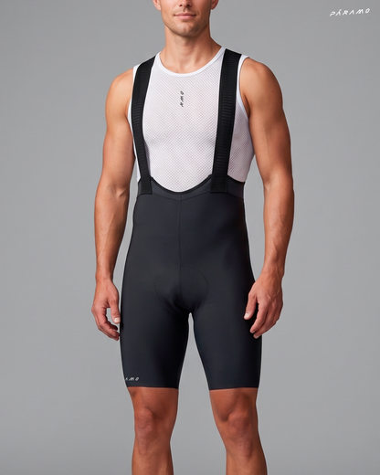 Pantaloneta bib short ZERO 3.0 NEGRO ciclismo hombre 6-8 horas