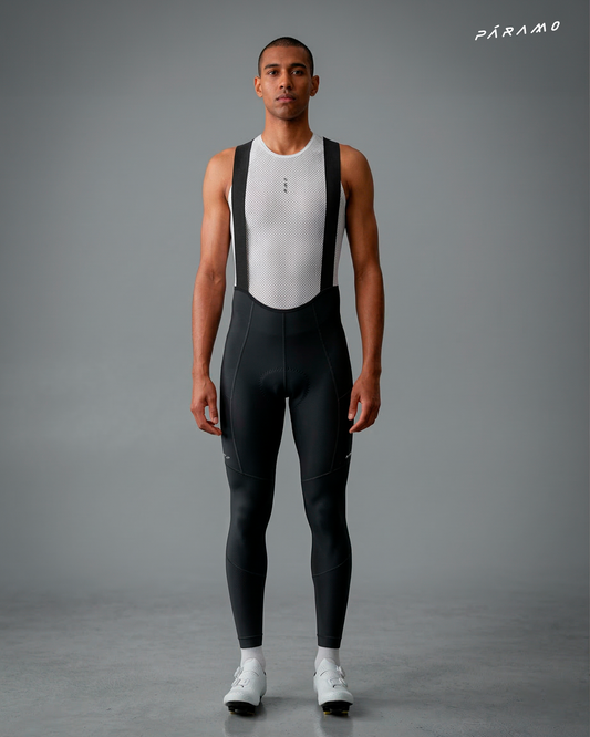 Pantalon bib EPIC CARGO NEGRO ciclismo hombre 8 horas